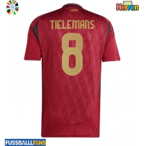 Belgien Youri Tielemans #8 Heimtrikot EM 2024 Kurzarm